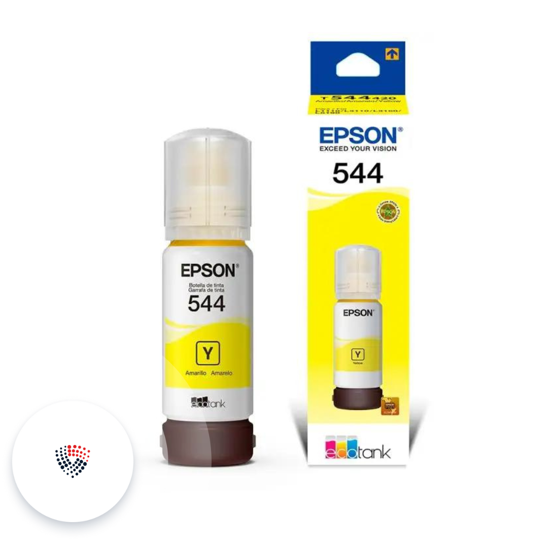 tinta epson 544 yellow – botellon 65ml