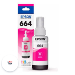 tinta epson 664 MAGENTA