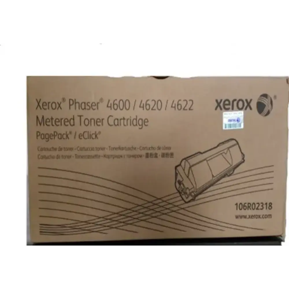 Xerox Toner black metered 106r02318